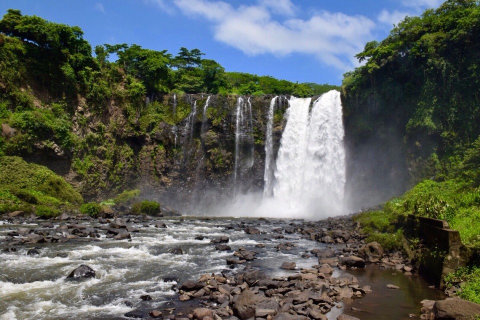 Mexiko - Catemaco - Eyipantla Falls, auch hier wurden viele Szenen für Apocalypto gedreht.