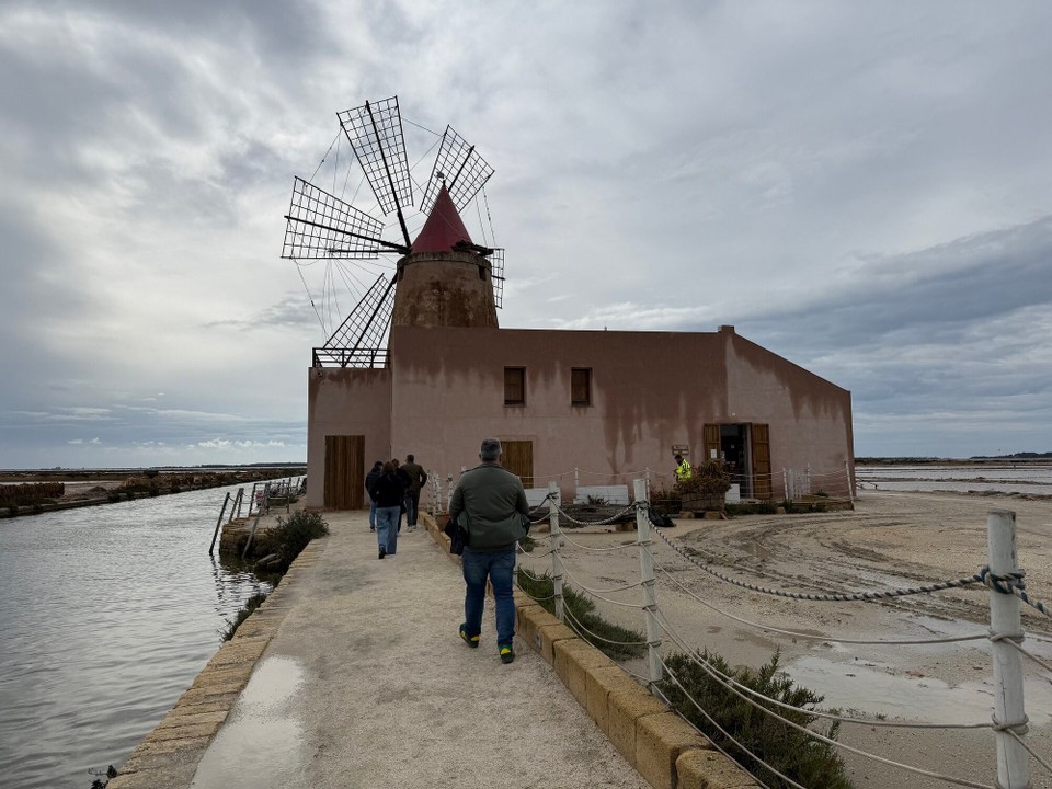 Italien - Marsala - Salzfabrik