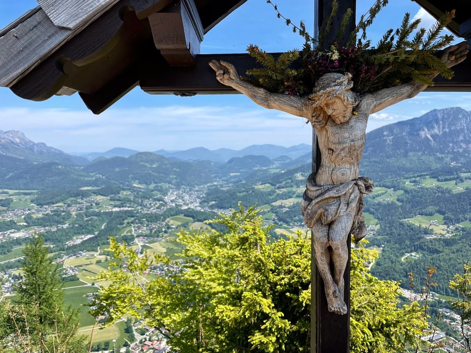 Deutschland - Ramsau bei Berchtesgaden - Blick ins Berchtesgadener Land