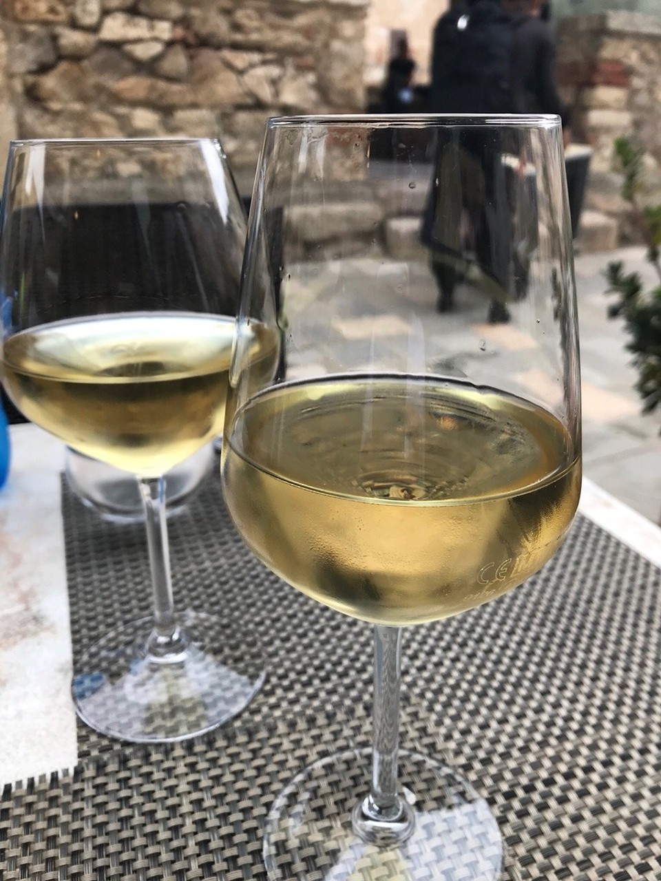 Italien - Bagno Vignoni - Wasser und Wein