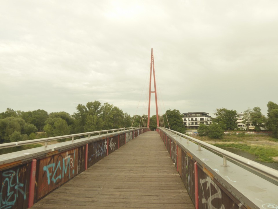 Deutschland - Magdeburg - Wieder allein und auf dem Weg ins Hotel..,.