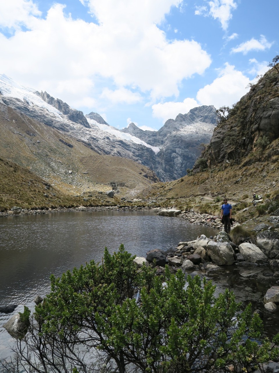 Peru - Huaraz - 1er plat et lagune verte