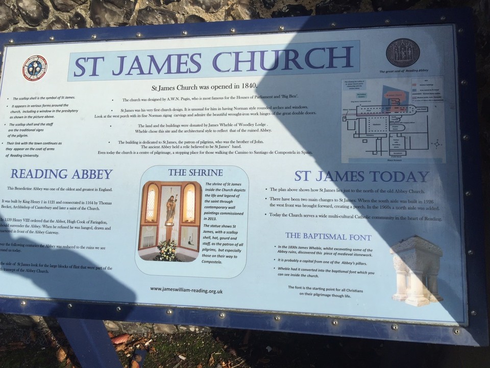  - United Kingdom, Reading - St James Church, The Abbey