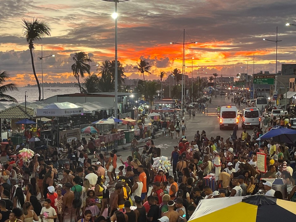 Brasilien - Salvador - Sonnenuntergang über Salvador