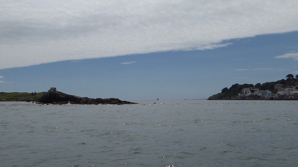 Ireland - Killiney - Approaching Dalkey Island.