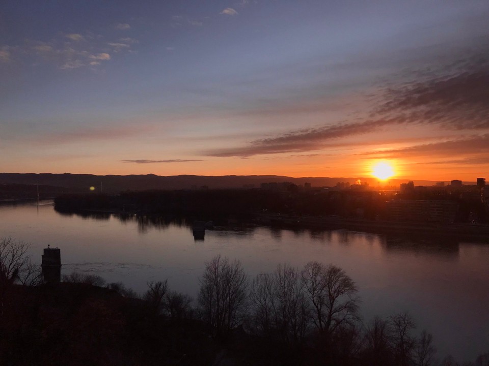 Serbien - Novi Sad - Sunset | Danube