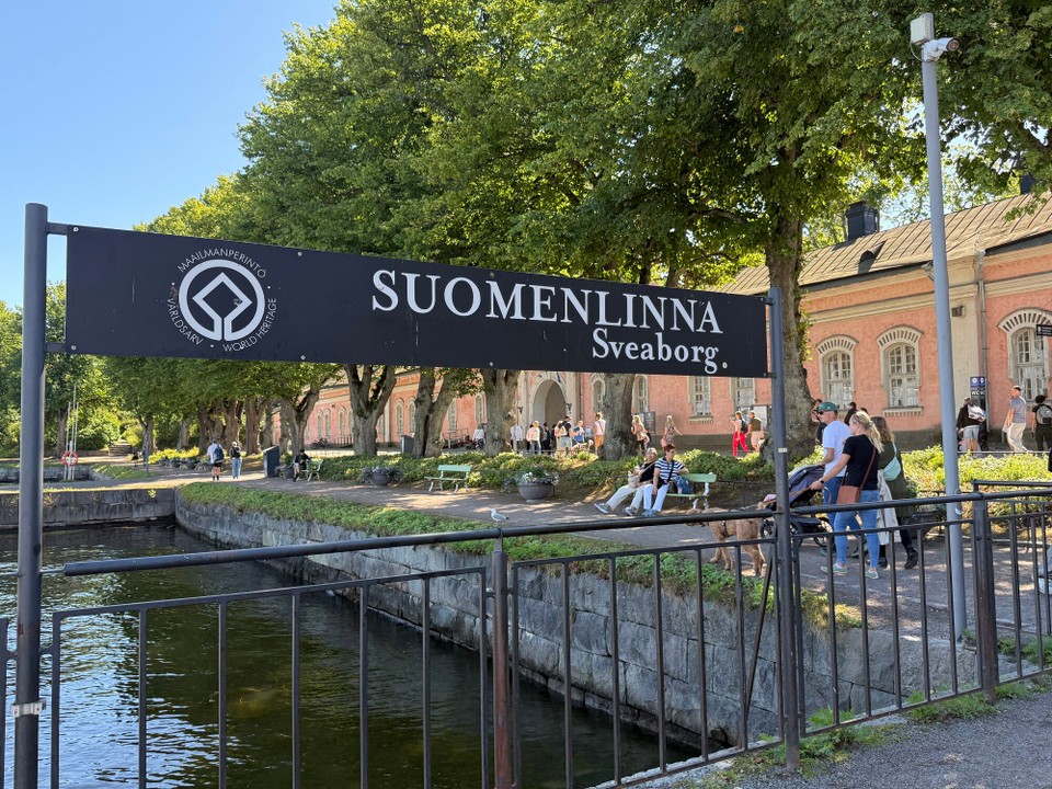 Finnland - Helsinki - Ausflug mit der kleinen Fähre