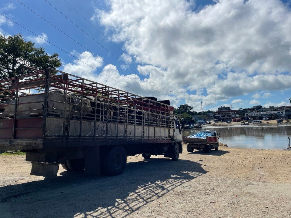 Guatemala - Lanquin - Heute stand eine laaaange Busfahrt an - ca. 10 Stunden on Tour…