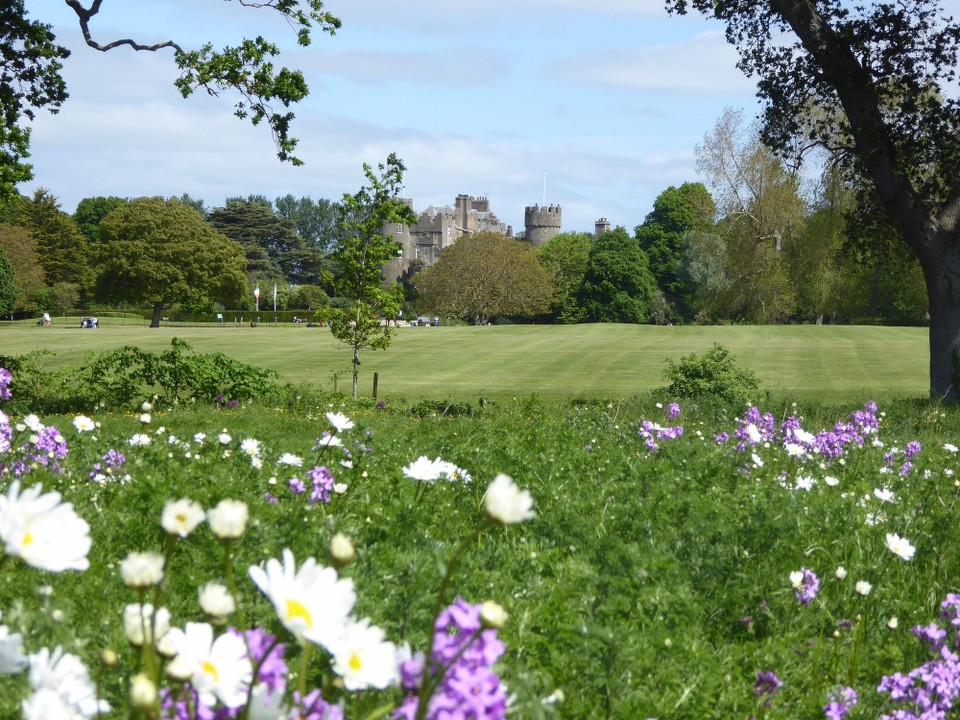 Ireland - Malahide - A visit to Malahide Castle, parts of which date to the 12th century.  The name Malahide is thought to derive from the Gaelic for Mulluch (high point) and Taoide (tide).