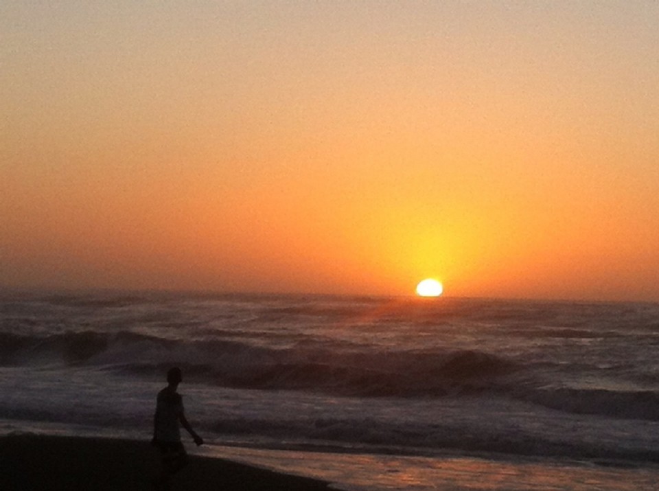 Chile - Pichilemu - Sunset at Infernillo