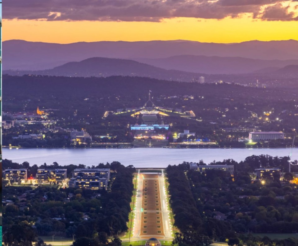 Australien - Canberra - Canberra- Night