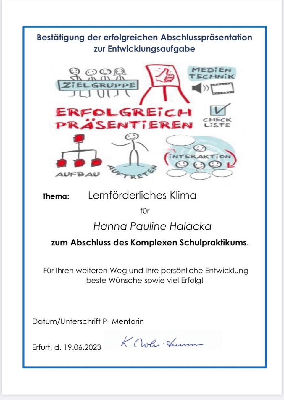 Thailand - Chiang Mai - Abschlusspräsentation gemeistert ✔️