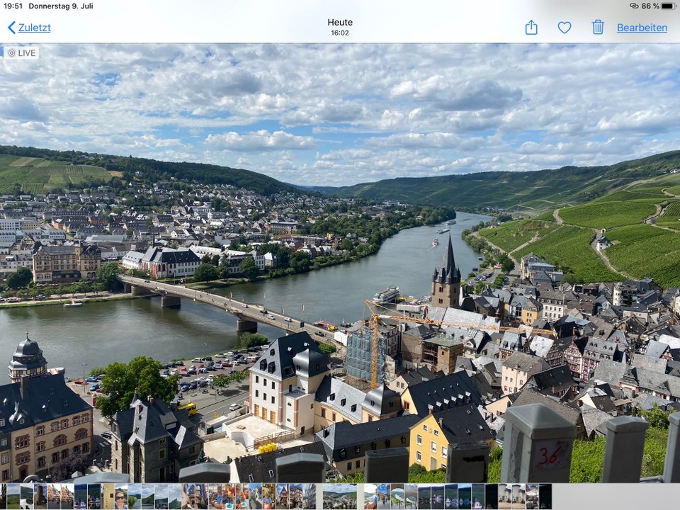 Deutschland - Bernkastel-Kues - Blick von oben