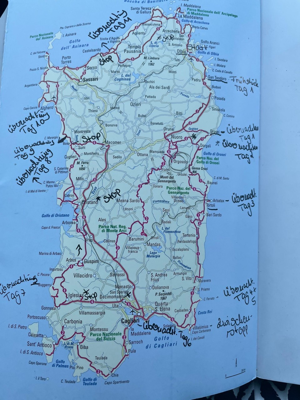 Deutschland - Aspach - Unsere Route 