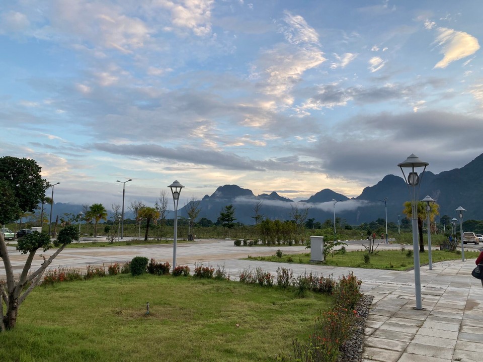 Laos - Vang Vieng - Ankunft in Vang Vieng