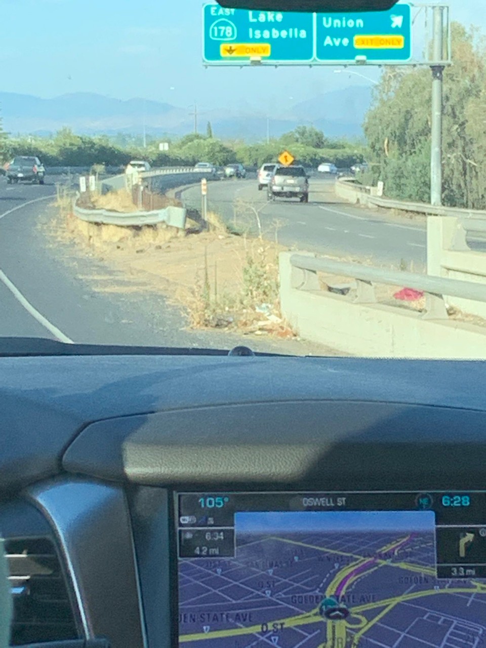 Vereinigte Staaten - Bakersfield - 22.07.2019 / 105°F = ca. 40°C