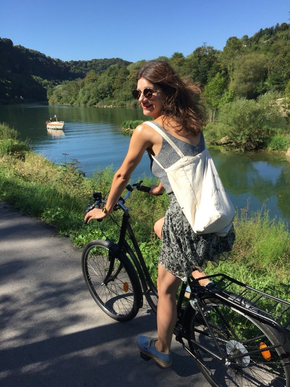  - Frankreich, Besançon - Mit dem Fahrrad nach Besançon ...