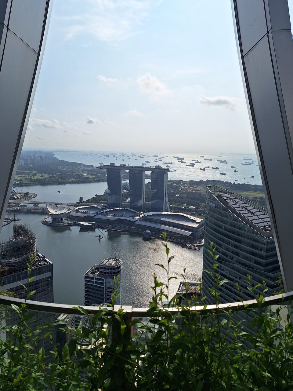 Singapur - Singapur - Marina Bay von oben 