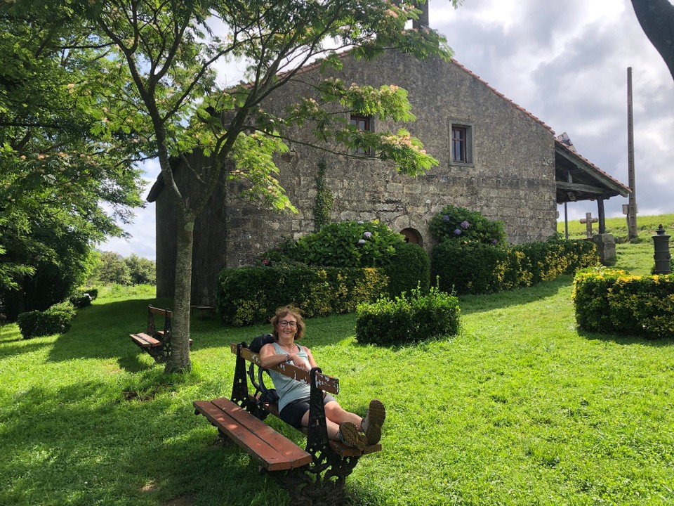 Spanien - Bilbao - Kirche, Quelle, Garten = Entspannung