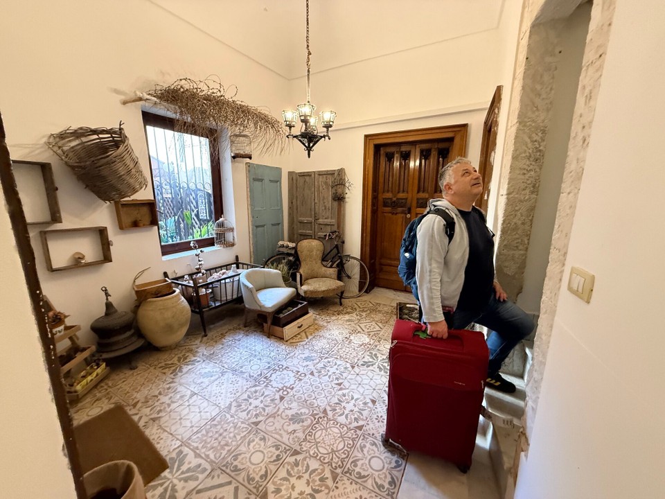 Italien - Syrakus - Unsere Herberge, ganz typisch …. 