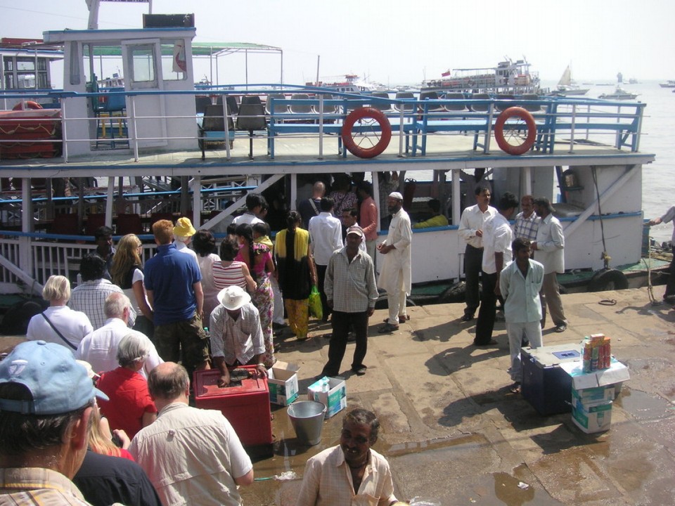 Indien - Mumbai - Anlegestelle