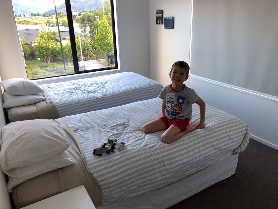 Neuseeland - Wanaka - Jedes Kind hat wieder einmal ein eigenes Zimmer.