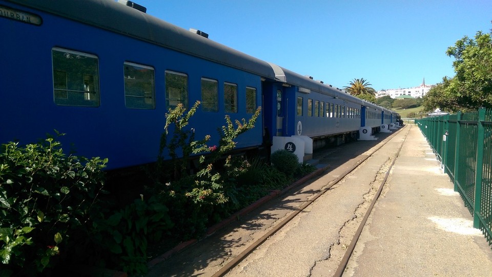 Südafrika - Mossel Bay - Leider funktionierte meine Bahn Card nicht, sodass wir den vollen Preis zahlen mussten....