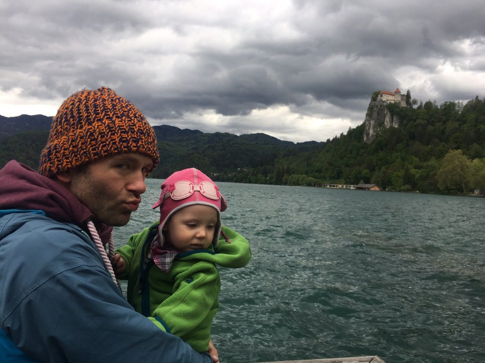 Slowenien - Bled - Spaziergang am See in Bled