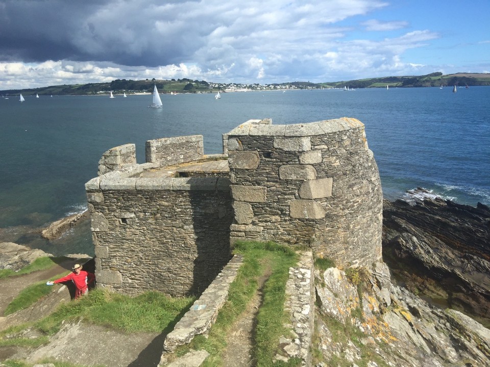  - United Kingdom, Falmouth - Pendennis Castle. Protected Cornwall for over 400 years. 