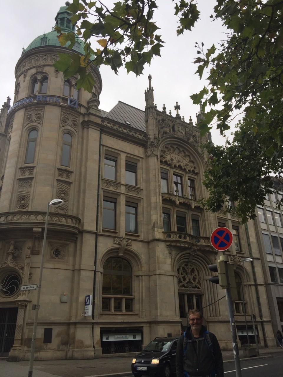  - Germany, Hannover - Hannoversche Bank, founded 1856, built in French Late Gothic style. Now the Deutsche Bank. 