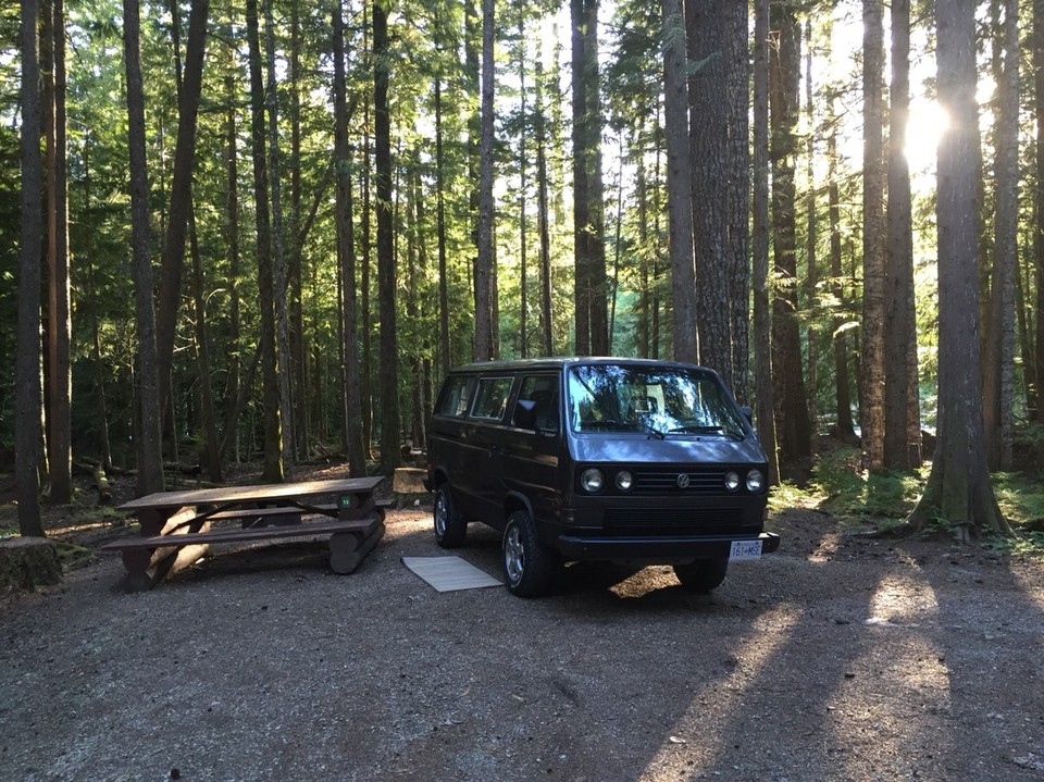 Canada - Whistler - Onze enige nacht in Max stond ie er wel prachtig bij!