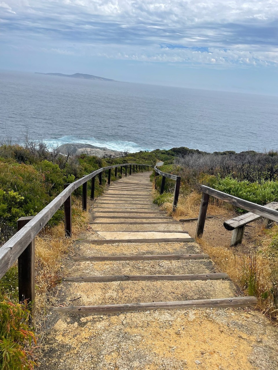Australien - Torndirrup - Als das Wetter besser wurde sind wir noch ein paar Punkte im Nationalpark angefahren. Unter anderem die Blowholes, 