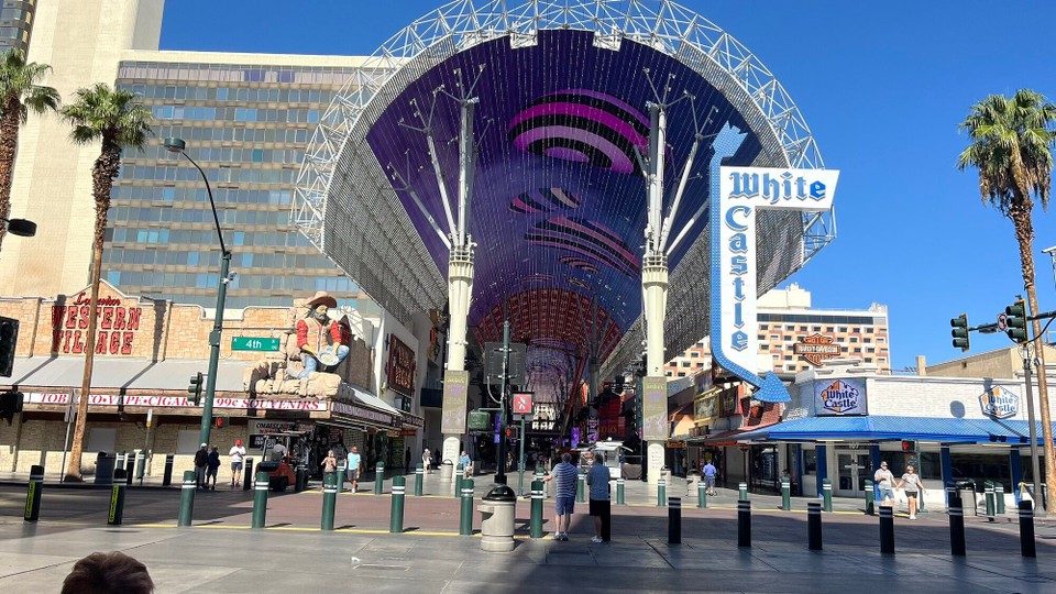 Vereinigte Staaten - Las Vegas - Größte led-Decke der Welt 