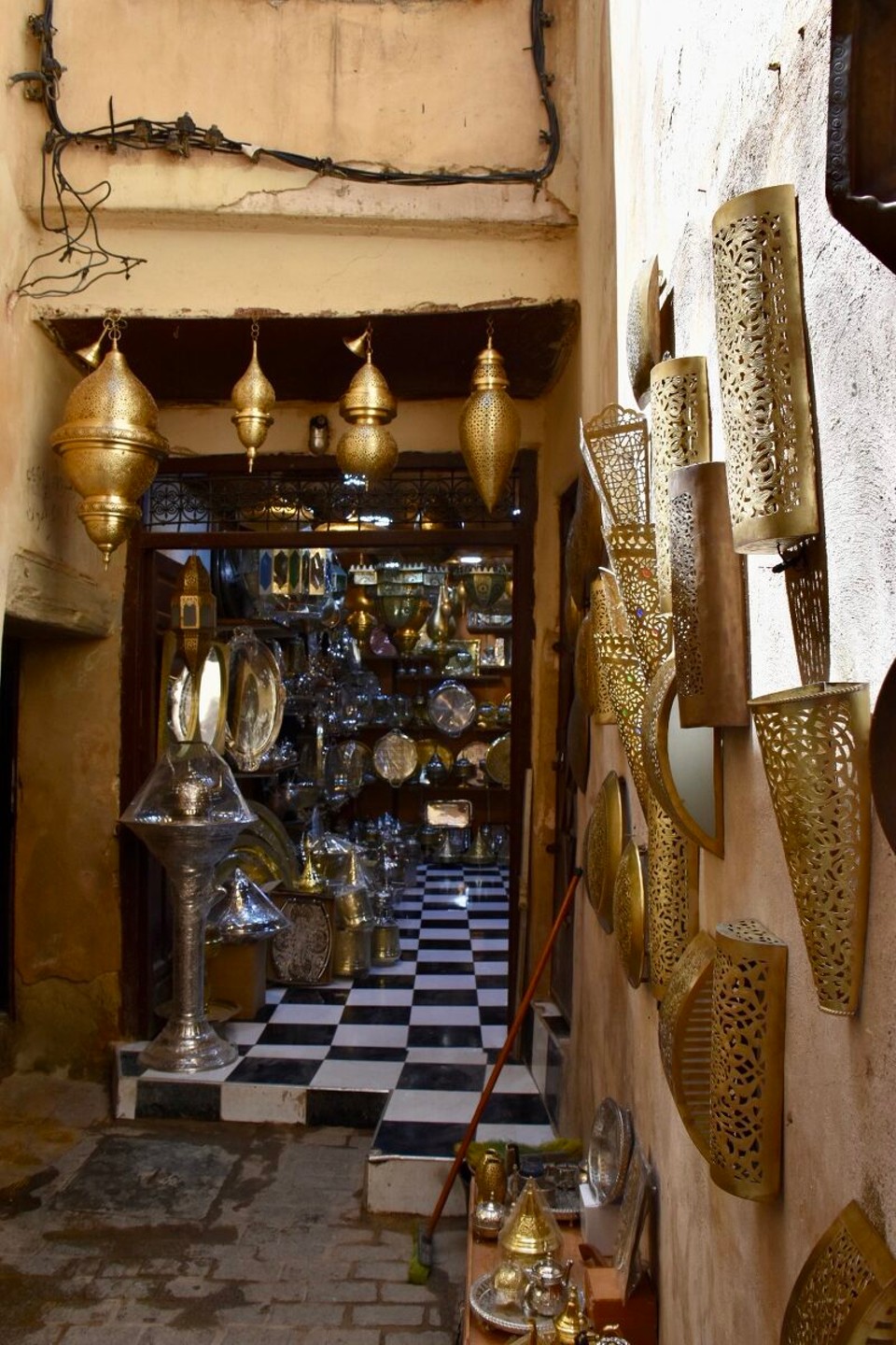 Marokko - Fes - Wunderschöne Lampen