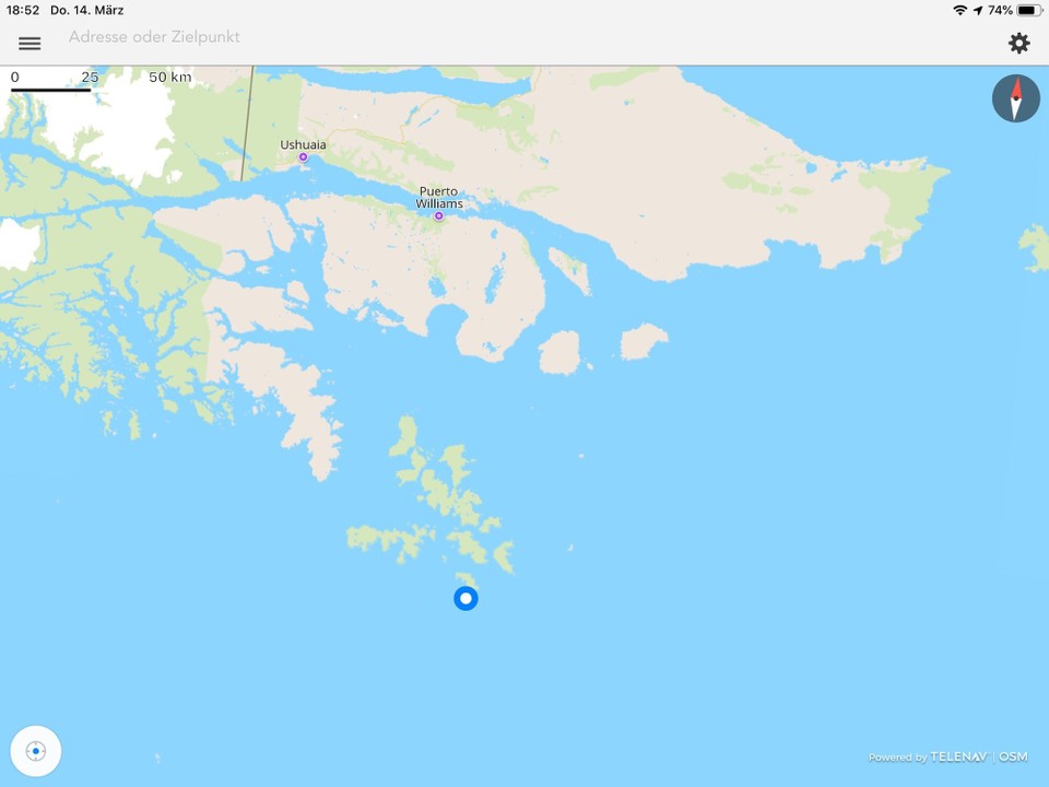 Chile -  - 1000 Km südlich ist die Antarktis