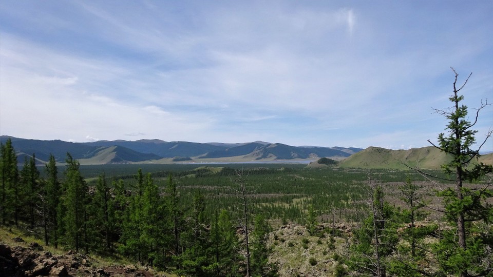 Mongolia - Khorgo Mountain - View from the top of Khorgo