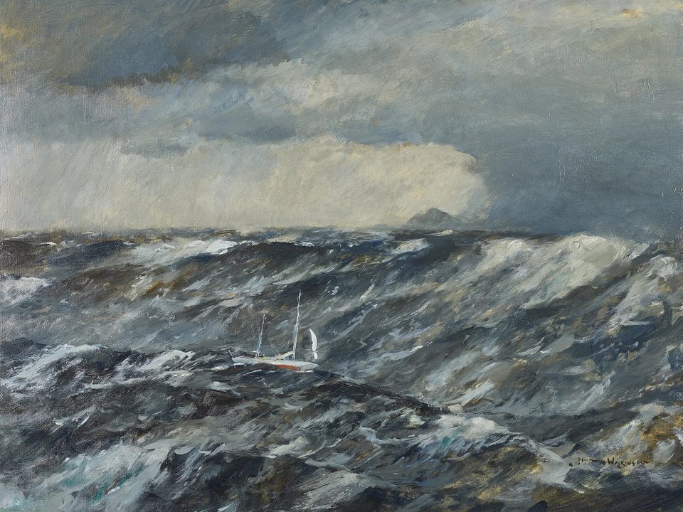 Ireland - Crosshaven - Norman Wilkinson’s painting depicts this rounding. 8 years old, and on an isolation ward at the time, I followed Chichester’s progress on my transistor radio. Through my Dad’s work connections with the City of London, the Lord Mayor gifted me a print of the painting, which hangs in our dining room.