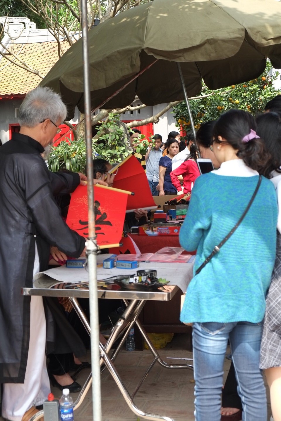 Vietnam - Hanoi - Kalligraphie 