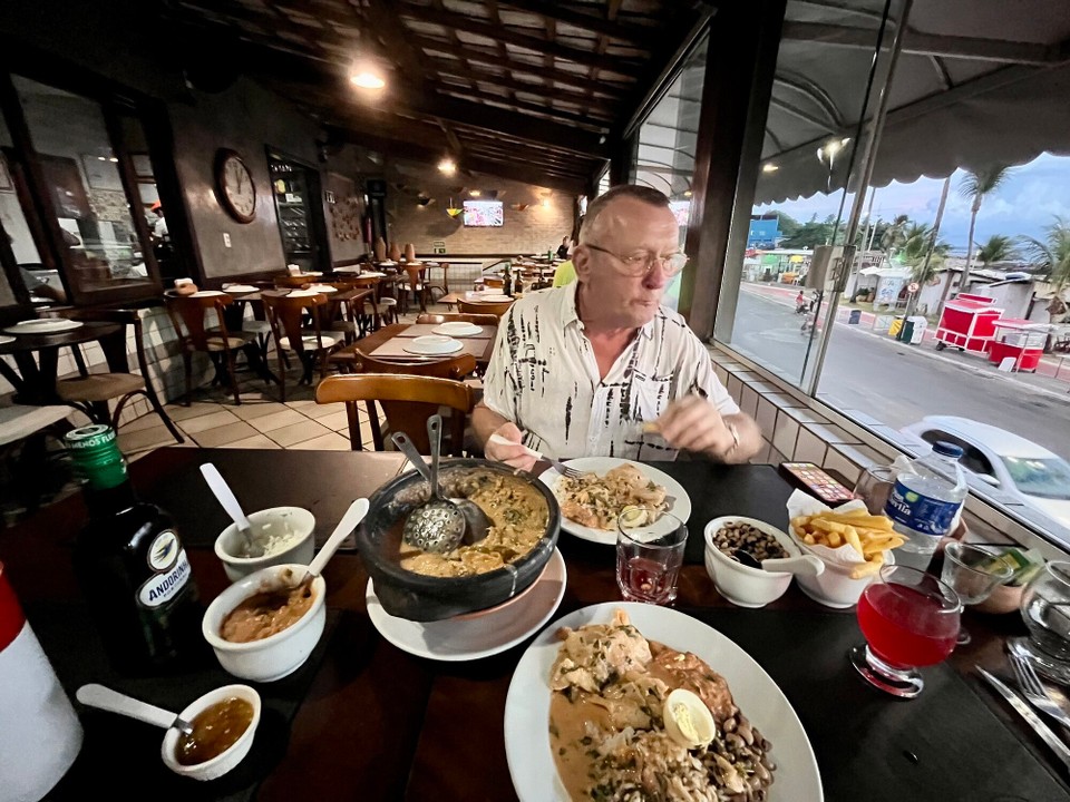 Brasilien - Salvador - Restaurant Pitui Itapua Moqueca 