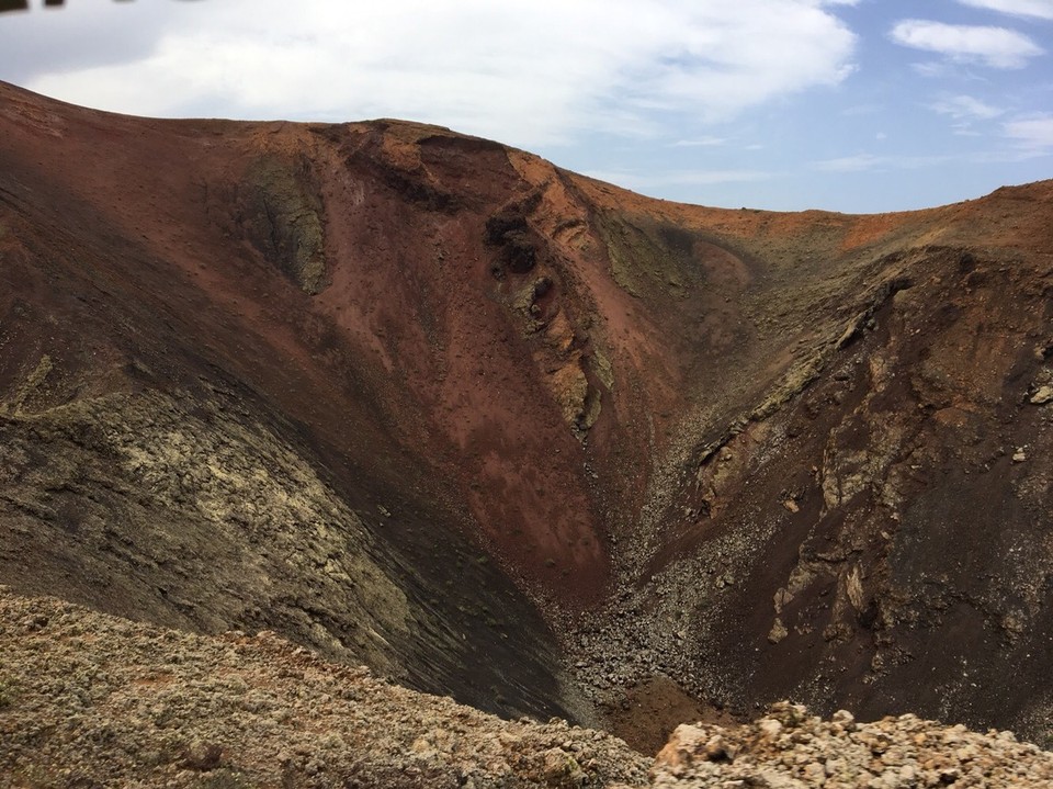  - Timanfaya National Park - Der Krater. 
