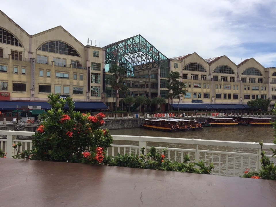 Singapur - Singapur - Clark Quay Kneipen Viertel am Singapur River