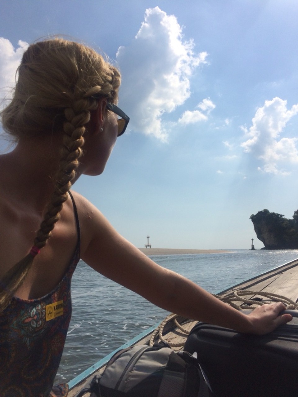 Thailand - Amphoe Mueang - Zubringer zur Fähre nach Phuket.