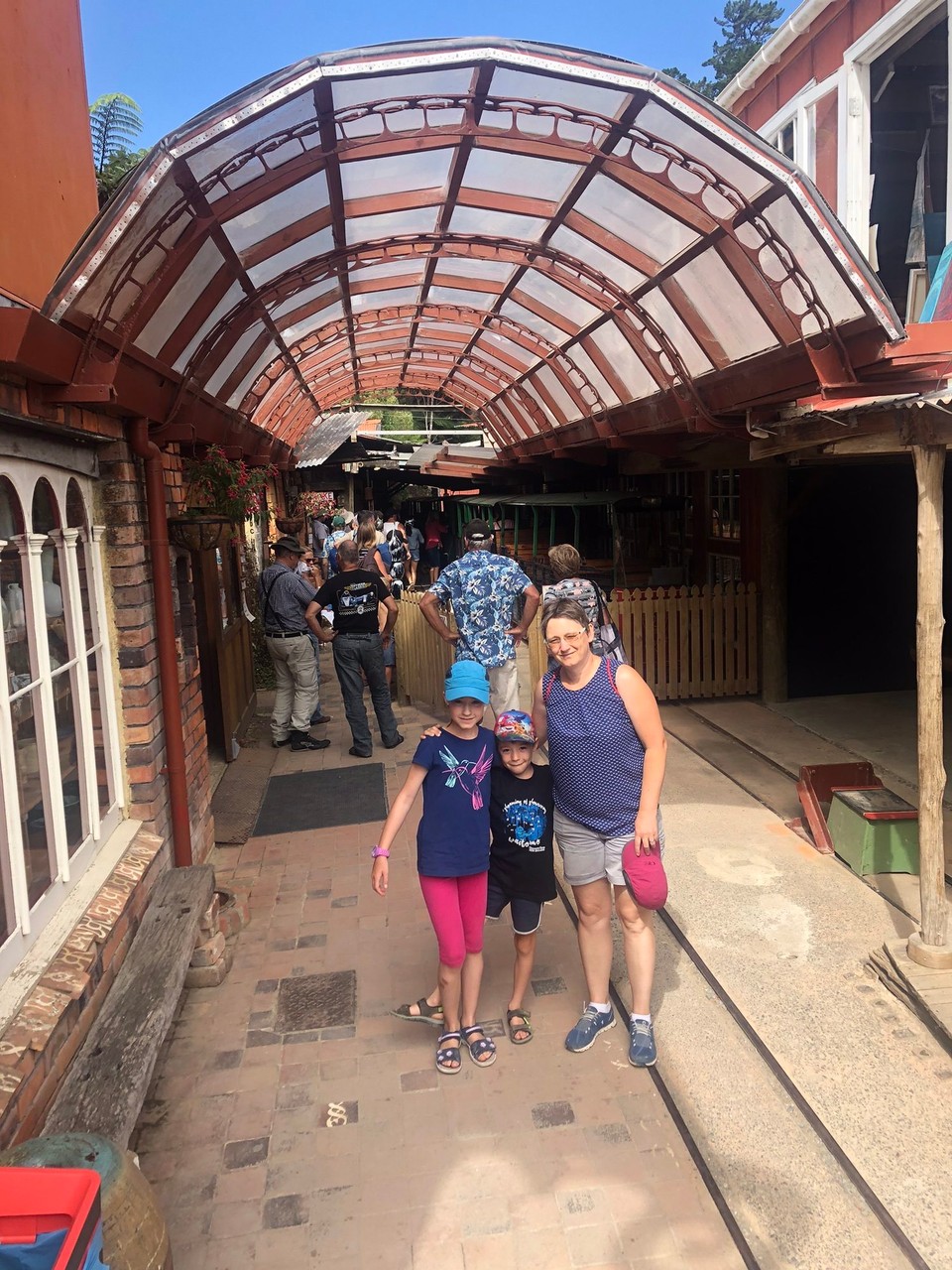 Neuseeland - Coromandel - Der Start— und Endbahnhof.