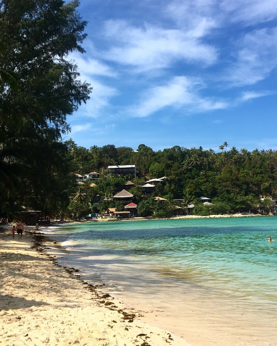 Thailand - Amphoe Ko Pha-ngan - Haad Salad Beach 💜