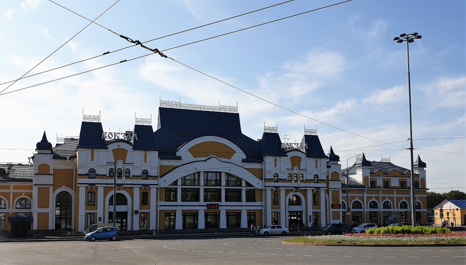 Russia - Tomsk - Tomsk railway station