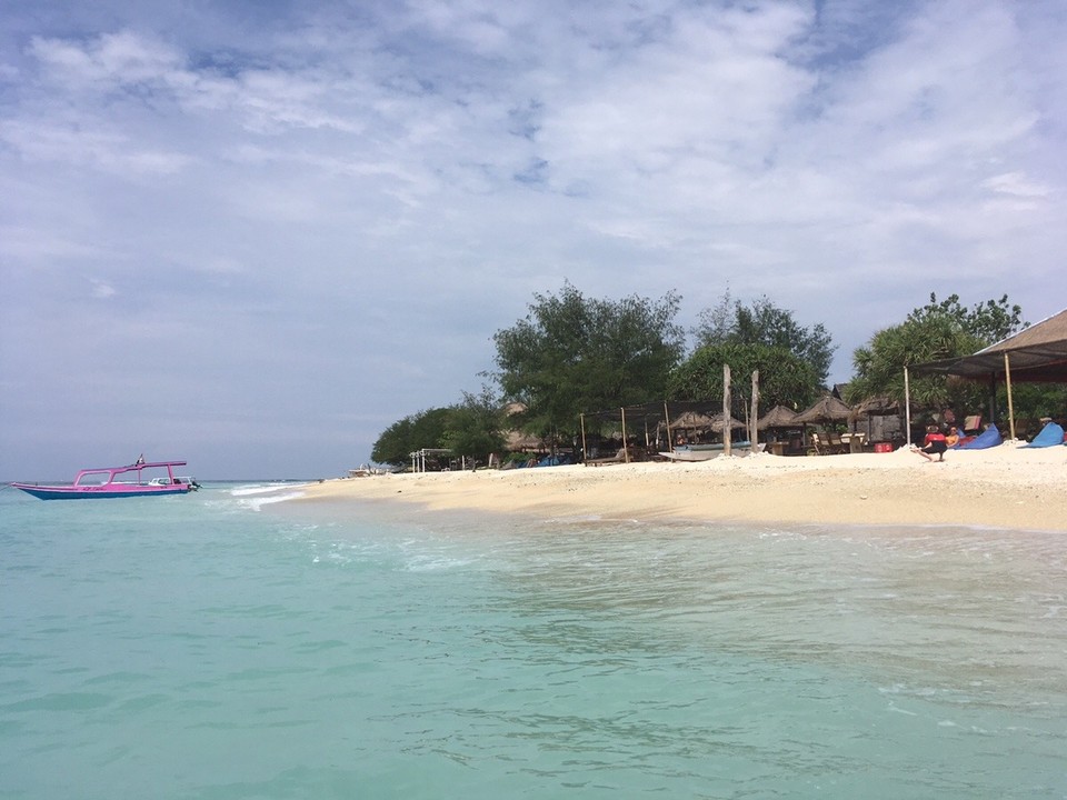 Indonesien - Lombok Utara - Gili Meno - könnte auch ein Postkartenbild sein