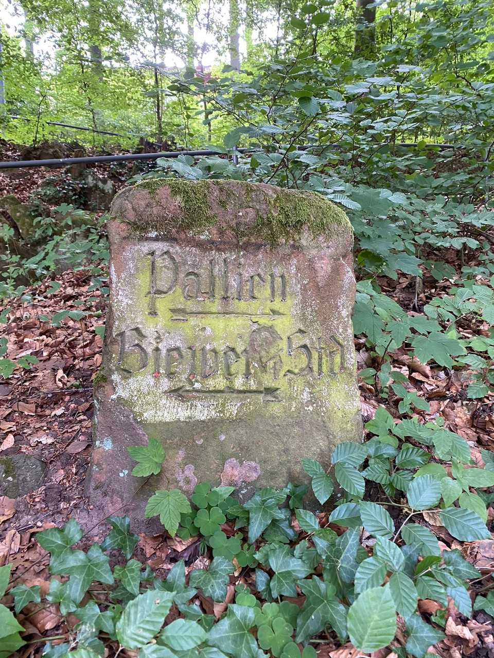 Deutschland - Schweich - alter Wegstein