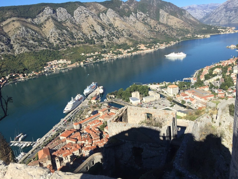  - Montenegro, Kotor - Kotor from the fortress at the top