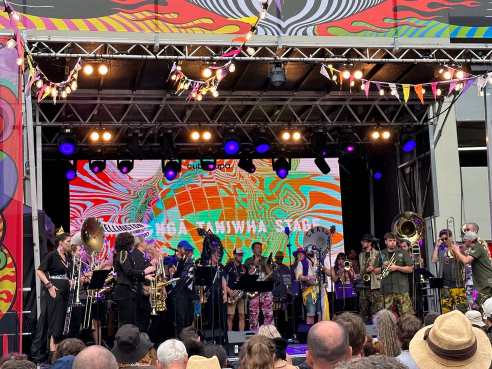 Neuseeland - Wellington - … hier Big Band Brass Battle
