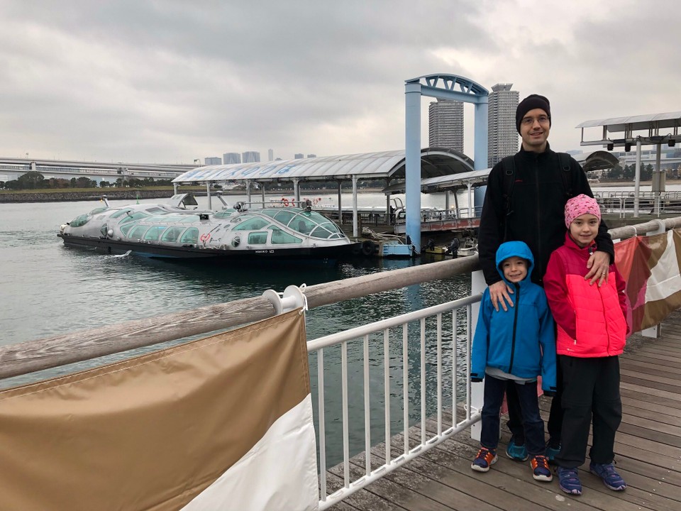 Japan - Minato-Ku - Nach unserer Ankunft in Odaiba.